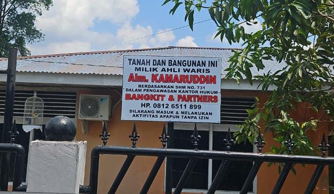 Ahli Waris Sudah Miliki SHM dan Pelepasan Aset, Lakukan Perlawanan Hukum Terhadap Penertiban Rumah Dinas Pemprov Riau